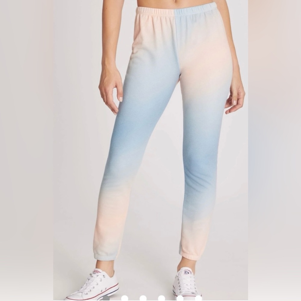 Wildfox Knots Pants in the Grotto Women’s Pink & Blue Sweatpants Size Small - Picture 3 of 13